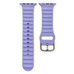 Cinturino in silicone monocolore per Apple Watch Series, 7 45mm / 6&SE&5&4 44mm / 3&2&1 42mm, 7 41mm / 6&SE&5&4 40mm / 3&2&1 38mm