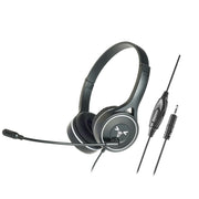 SOYTO SY-G30C Cuffie da gioco ergonomiche con microfono lungo con cancellazione del rumore, 3.5mm, USB