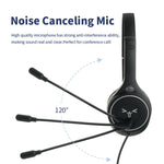 SOYTO SY-G30C Cuffie da gioco ergonomiche con microfono lungo con cancellazione del rumore, 3.5mm, USB
