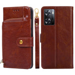 Custodia per cellulare in pelle con cerniera, For OPPO A57 4G 2022, For OPPO Reno7 A JP Version, For Huawei nova 10, For Motorola Moto G62 5G, For Huawei nova 10 Pro, For Nokia C100