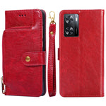 Custodia per cellulare in pelle con cerniera, For OPPO A57 4G 2022, For OPPO Reno7 A JP Version, For Huawei nova 10, For Motorola Moto G62 5G, For Huawei nova 10 Pro, For Nokia C100