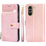 Custodia per cellulare in pelle con cerniera, For OPPO A57 4G 2022, For OPPO Reno7 A JP Version, For Huawei nova 10, For Motorola Moto G62 5G, For Huawei nova 10 Pro, For Nokia C100
