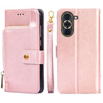 Custodia per cellulare in pelle con cerniera, For OPPO A57 4G 2022, For OPPO Reno7 A JP Version, For Huawei nova 10, For Motorola Moto G62 5G, For Huawei nova 10 Pro, For Nokia C100