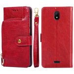 Custodia per cellulare in pelle con cerniera, For OPPO A57 4G 2022, For OPPO Reno7 A JP Version, For Huawei nova 10, For Motorola Moto G62 5G, For Huawei nova 10 Pro, For Nokia C100