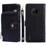 Custodia per cellulare in pelle con cerniera, For Nokia C200, For Samsung Galaxy A73 5G, For Samsung Galaxy M13, For Xiaomi 12S Ultra
