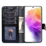 Custodia per cellulare in pelle con cerniera, For Nokia C200, For Samsung Galaxy A73 5G, For Samsung Galaxy M13, For Xiaomi 12S Ultra
