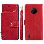 Custodia per cellulare in pelle con cerniera, For Nokia C200, For Samsung Galaxy A73 5G, For Samsung Galaxy M13, For Xiaomi 12S Ultra