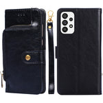Custodia per cellulare in pelle con cerniera, For Nokia C200, For Samsung Galaxy A73 5G, For Samsung Galaxy M13, For Xiaomi 12S Ultra