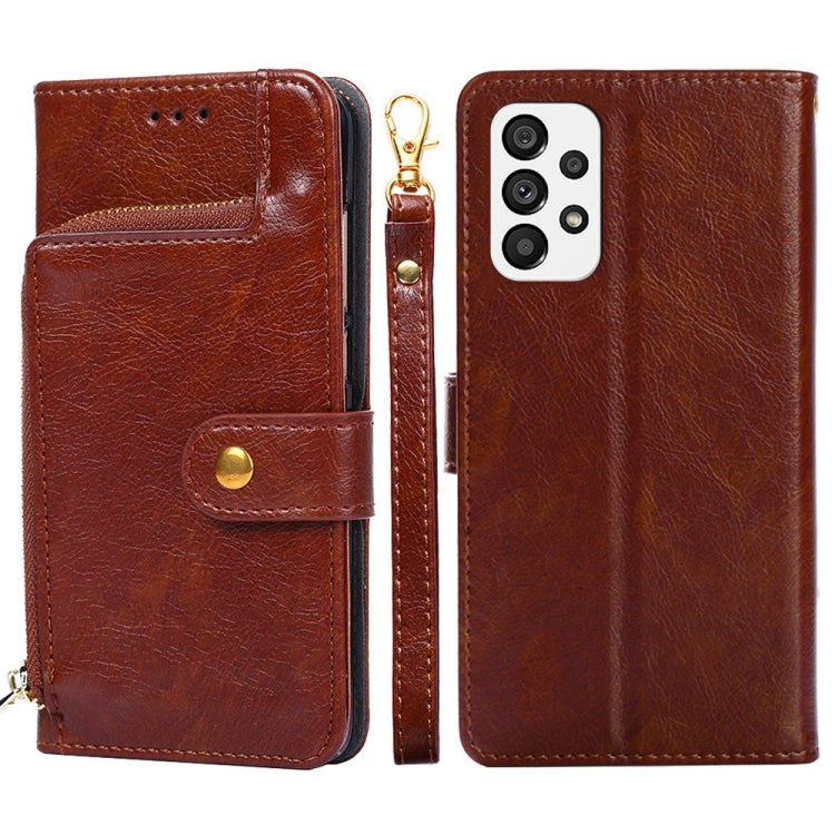 Custodia per cellulare in pelle con cerniera, For Nokia C200, For Samsung Galaxy A73 5G, For Samsung Galaxy M13, For Xiaomi 12S Ultra