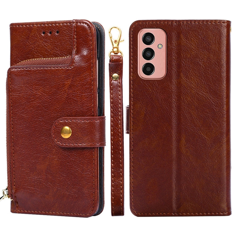 Custodia per cellulare in pelle con cerniera, For Nokia C200, For Samsung Galaxy A73 5G, For Samsung Galaxy M13, For Xiaomi 12S Ultra