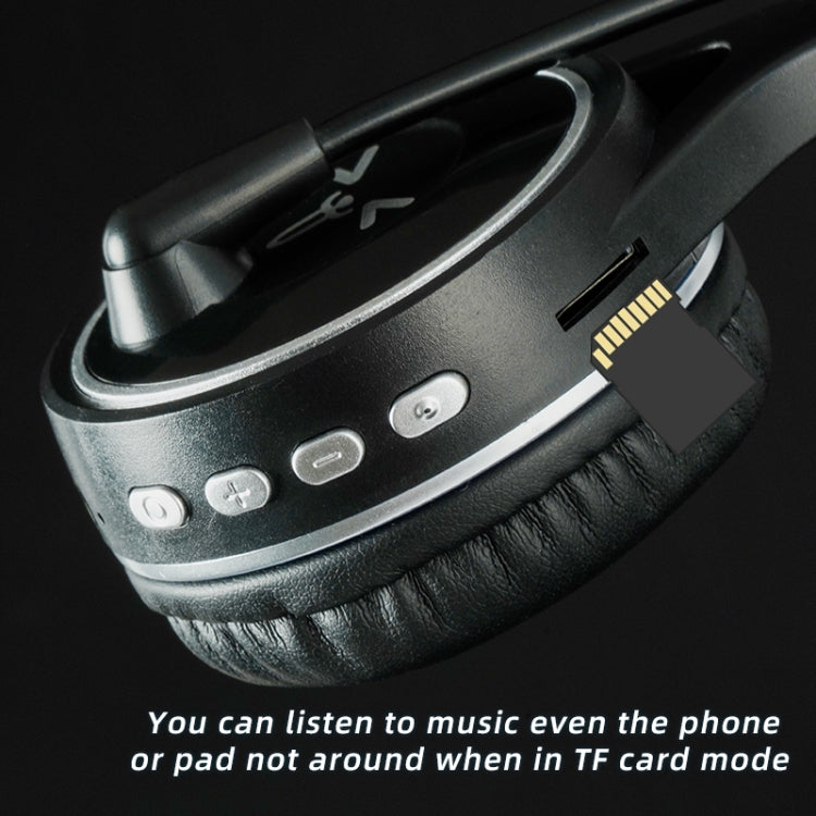 SOYTO SY-T30C Microfono lungo Cuffie da gioco ergonomiche con cancellazione del rumore wireless Bluetooth, SY-T30C