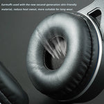 SOYTO SY-T30C Microfono lungo Cuffie da gioco ergonomiche con cancellazione del rumore wireless Bluetooth, SY-T30C