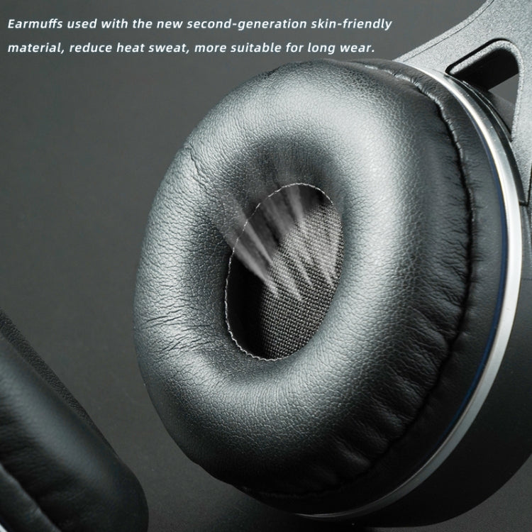 SOYTO SY-T30C Microfono lungo Cuffie da gioco ergonomiche con cancellazione del rumore wireless Bluetooth, SY-T30C