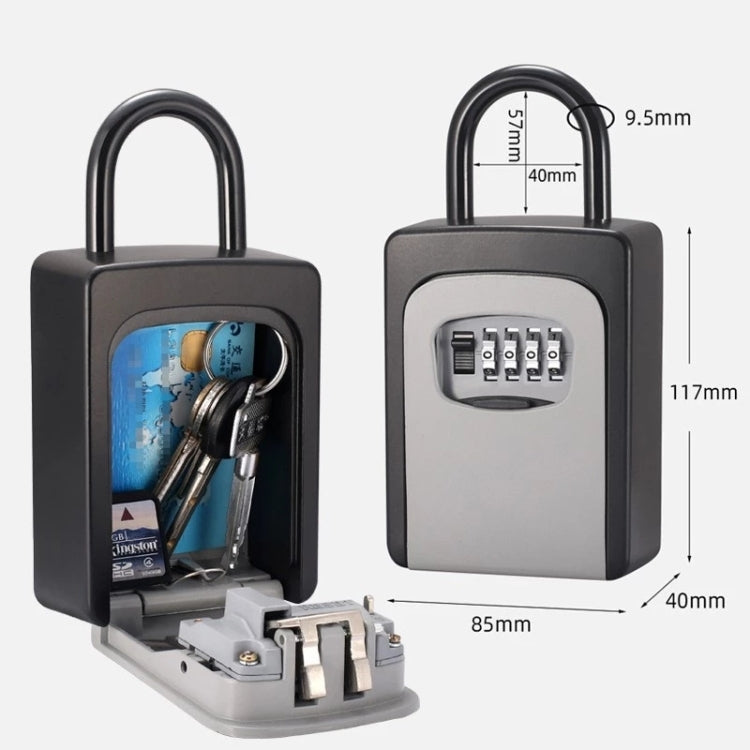 Scatola porta password con chiave decorativa da appendere