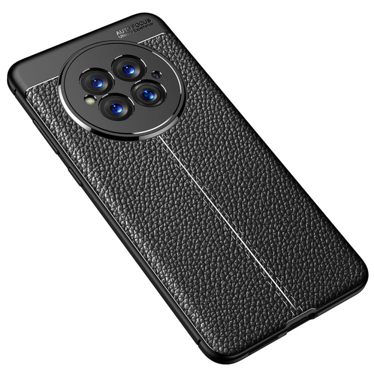 Custodia per telefono antiurto in TPU con texture Litchi, For Huawei Mate 50, For Huawei Mate 50 Pro