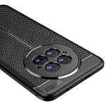 Custodia per telefono antiurto in TPU con texture Litchi, For Huawei Mate 50, For Huawei Mate 50 Pro