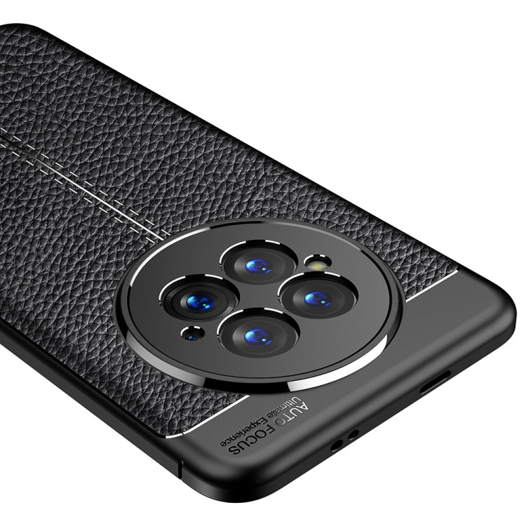 Custodia per telefono antiurto in TPU con texture Litchi, For Huawei Mate 50, For Huawei Mate 50 Pro