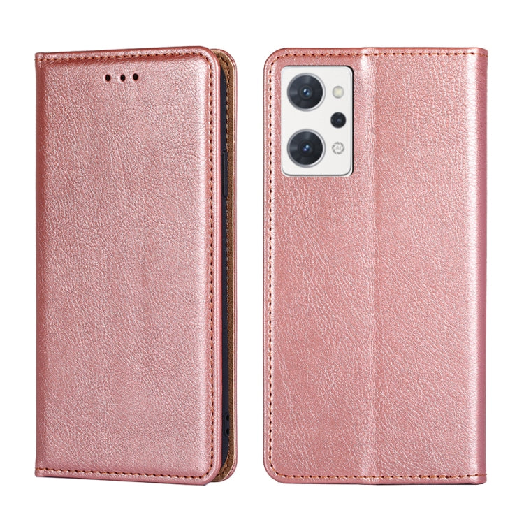 Custodia per telefono in pelle magnetica a conchiglia in tinta unita a olio lucido, For OPPO A57 4G 2022, For OPPO Reno7 A JP Version, For Huawei nova 10, For Huawei nova 10 Pro