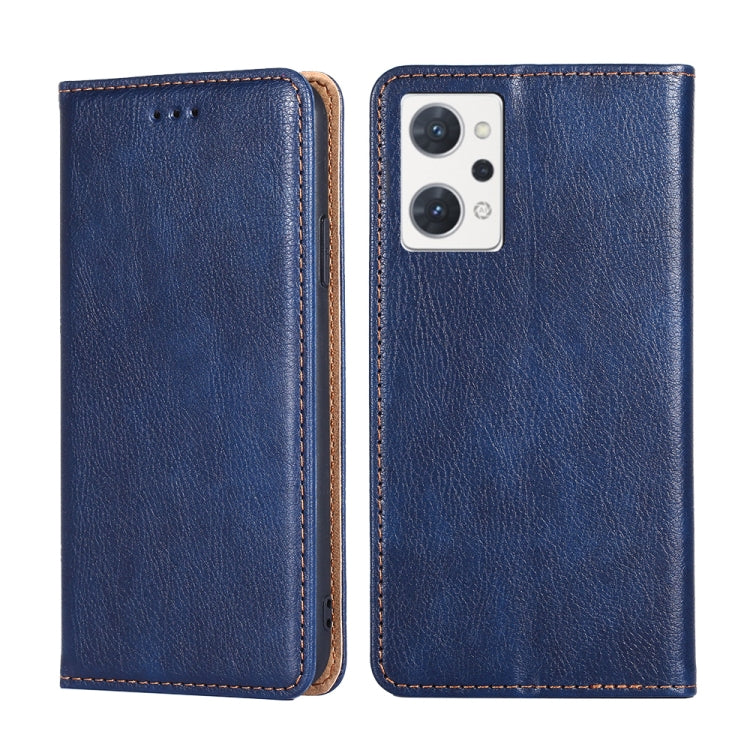 Custodia per telefono in pelle magnetica a conchiglia in tinta unita a olio lucido, For OPPO A57 4G 2022, For OPPO Reno7 A JP Version, For Huawei nova 10, For Huawei nova 10 Pro