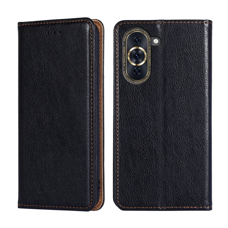 Custodia per telefono in pelle magnetica a conchiglia in tinta unita a olio lucido, For OPPO A57 4G 2022, For OPPO Reno7 A JP Version, For Huawei nova 10, For Huawei nova 10 Pro
