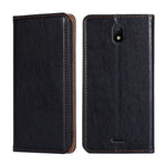 Custodia per telefono in pelle magnetica a conchiglia in tinta unita a olio lucido, For Nokia C100, For Nokia C200, For Samsung Galaxy A73 5G, For Samsung Galaxy M13