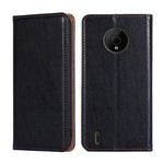 Custodia per telefono in pelle magnetica a conchiglia in tinta unita a olio lucido, For Nokia C100, For Nokia C200, For Samsung Galaxy A73 5G, For Samsung Galaxy M13