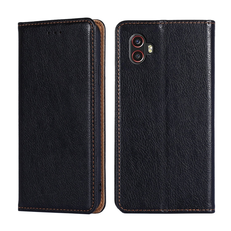Custodia per telefono in pelle magnetica a conchiglia in tinta unita a olio lucido, For Samsung Galaxy Xcover6 Pro / Xcover Pro 2, For Xiaomi 12S Ultra, For Xiaomi Poco C40