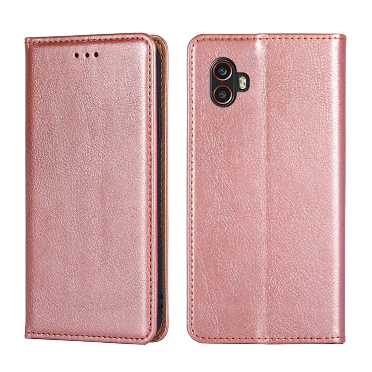 Custodia per telefono in pelle magnetica a conchiglia in tinta unita a olio lucido, For Samsung Galaxy Xcover6 Pro / Xcover Pro 2, For Xiaomi 12S Ultra, For Xiaomi Poco C40