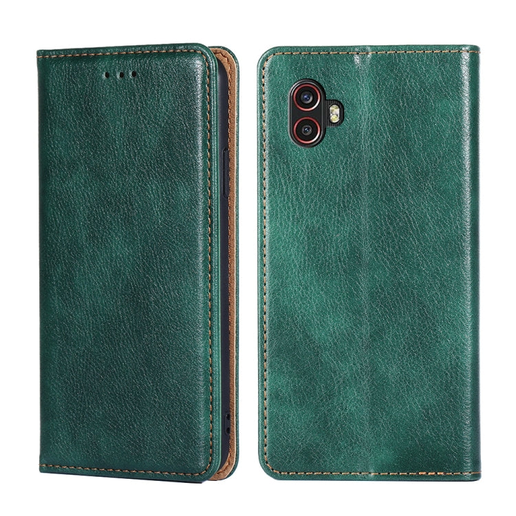 Custodia per telefono in pelle magnetica a conchiglia in tinta unita a olio lucido, For Samsung Galaxy Xcover6 Pro / Xcover Pro 2, For Xiaomi 12S Ultra, For Xiaomi Poco C40