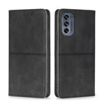 Custodia per telefono in pelle a vibrazione orizzontale magnetica con trama di mucca, For Motorola Moto G62 5G, For OPPO A57 4G 2022, For OPPO Reno7 A Japan Version, For Huawei Nova 10