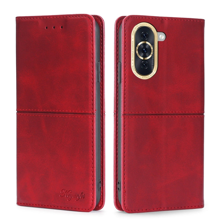 Custodia per telefono in pelle a vibrazione orizzontale magnetica con trama di mucca, For Motorola Moto G62 5G, For OPPO A57 4G 2022, For OPPO Reno7 A Japan Version, For Huawei Nova 10
