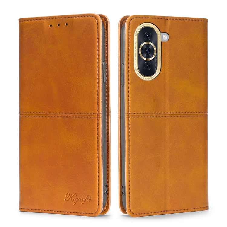 Custodia per telefono in pelle a vibrazione orizzontale magnetica con trama di mucca, For Motorola Moto G62 5G, For OPPO A57 4G 2022, For OPPO Reno7 A Japan Version, For Huawei Nova 10