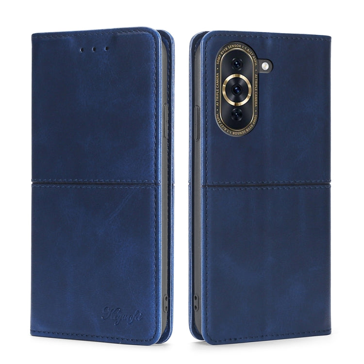 Custodia per telefono in pelle a vibrazione orizzontale magnetica con trama di mucca, For Huawei Nova 10 Pro, For Nokia C100, For Nokia C200, For Samsung Galaxy A73 5G