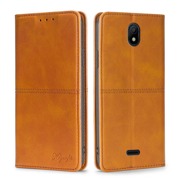 Custodia per telefono in pelle a vibrazione orizzontale magnetica con trama di mucca, For Huawei Nova 10 Pro, For Nokia C100, For Nokia C200, For Samsung Galaxy A73 5G