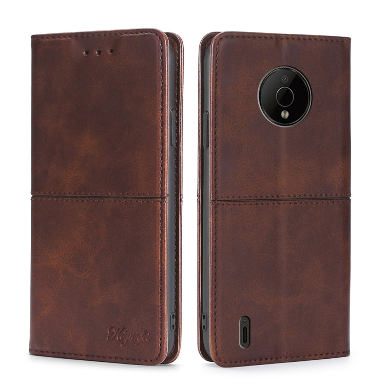 Custodia per telefono in pelle a vibrazione orizzontale magnetica con trama di mucca, For Huawei Nova 10 Pro, For Nokia C100, For Nokia C200, For Samsung Galaxy A73 5G