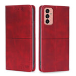 Custodia per telefono in pelle a vibrazione orizzontale magnetica con trama di mucca, For Samsung Galaxy M13, For Xiaomi 12S Ultra