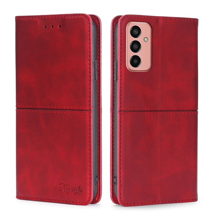 Custodia per telefono in pelle a vibrazione orizzontale magnetica con trama di mucca, For Samsung Galaxy M13, For Xiaomi 12S Ultra