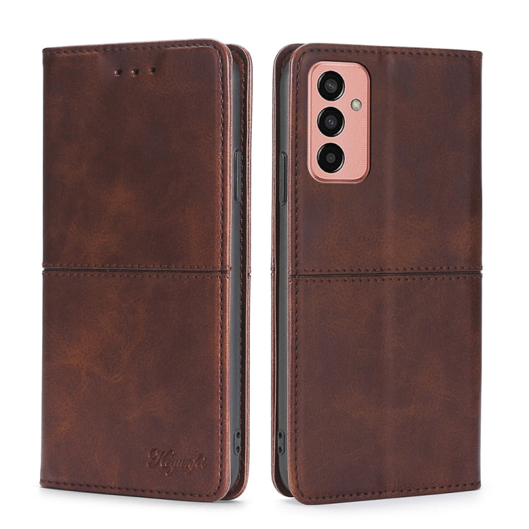 Custodia per telefono in pelle a vibrazione orizzontale magnetica con trama di mucca, For Samsung Galaxy M13, For Xiaomi 12S Ultra