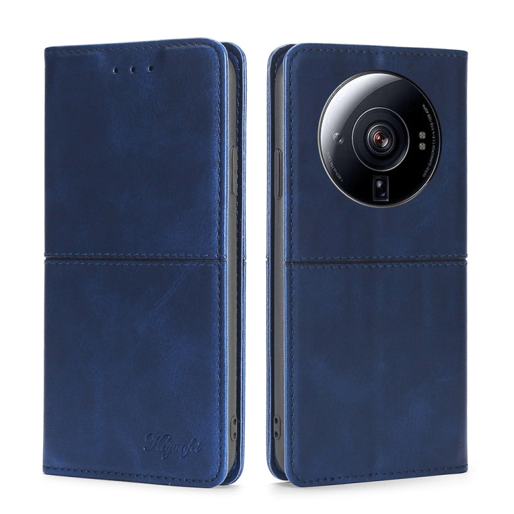 Custodia per telefono in pelle a vibrazione orizzontale magnetica con trama di mucca, For Samsung Galaxy M13, For Xiaomi 12S Ultra