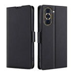Custodia per telefono in pelle flip orizzontale con fibbia laterale ultrasottile, For Huawei nova 10, For Huawei nova 10 Pro