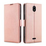 Custodia per telefono in pelle flip orizzontale con fibbia laterale ultrasottile, For Nokia C100, For Nokia C200, For Nokia C21 Plus