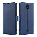 Custodia per telefono in pelle flip orizzontale con fibbia laterale ultrasottile, For Nokia C100, For Nokia C200, For Nokia C21 Plus