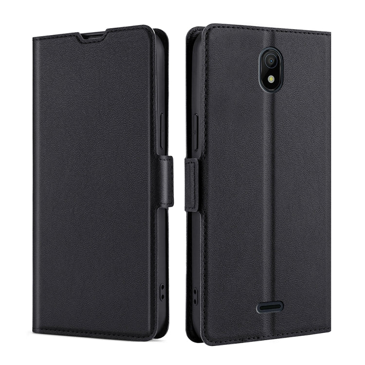 Custodia per telefono in pelle flip orizzontale con fibbia laterale ultrasottile, For Nokia C100, For Nokia C200, For Nokia C21 Plus