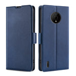 Custodia per telefono in pelle flip orizzontale con fibbia laterale ultrasottile, For Nokia C100, For Nokia C200, For Nokia C21 Plus