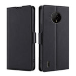 Custodia per telefono in pelle flip orizzontale con fibbia laterale ultrasottile, For Nokia C100, For Nokia C200, For Nokia C21 Plus