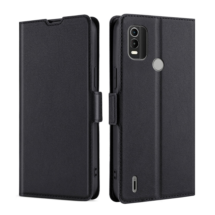 Custodia per telefono in pelle flip orizzontale con fibbia laterale ultrasottile, For Nokia C100, For Nokia C200, For Nokia C21 Plus