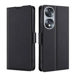 Custodia per telefono in pelle flip orizzontale con fibbia laterale ultrasottile, For Honor 70, For Honor 70 Pro/70 Pro+