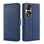 Custodia per telefono in pelle flip orizzontale con fibbia laterale ultrasottile, For Honor 70, For Honor 70 Pro/70 Pro+