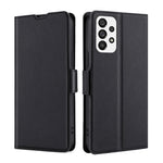 Custodia per telefono in pelle flip orizzontale con fibbia laterale ultrasottile, For Samsung Galaxy A03s 165.85mm US Version, For Samsung Galaxy A73 5G, For Samsung Galaxy M13, For Samsung Galaxy M53 5G