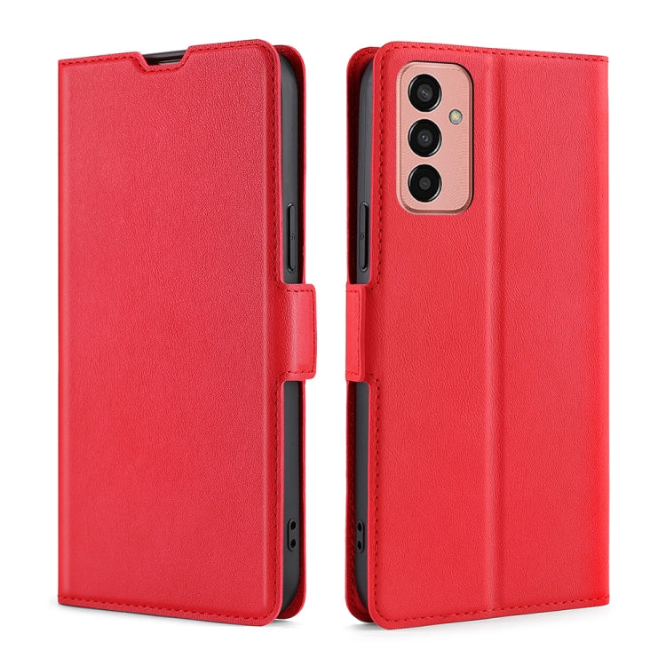 Custodia per telefono in pelle flip orizzontale con fibbia laterale ultrasottile, For Samsung Galaxy A03s 165.85mm US Version, For Samsung Galaxy A73 5G, For Samsung Galaxy M13, For Samsung Galaxy M53 5G